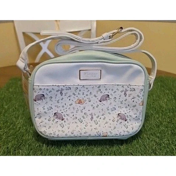 Disney Primark "Winnie The Pooh" Crossbody/Camera Bag Light Green NWT 9"x6"x3" - Picture 12 of 12